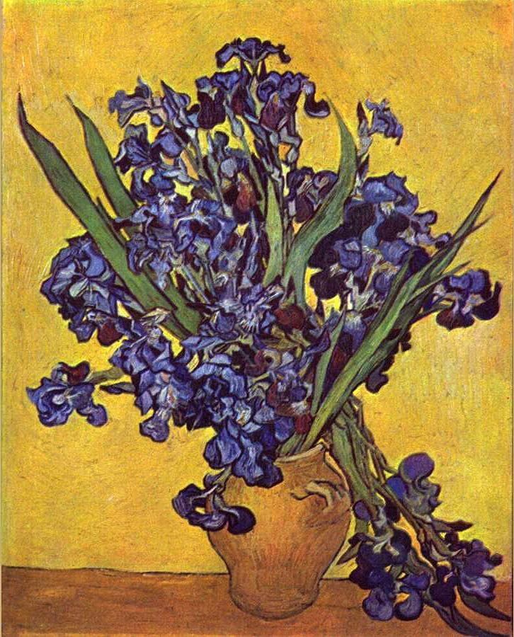 Vincent van Gogh Still Life with irises